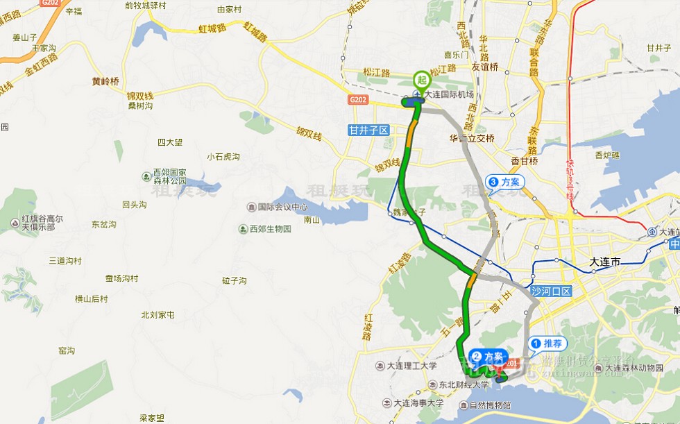 大連周水子國際機(jī)場(chǎng)——星海灣國際游艇俱樂部 大連周水子國際機(jī)場(chǎng)——星海灣國際游艇俱樂部