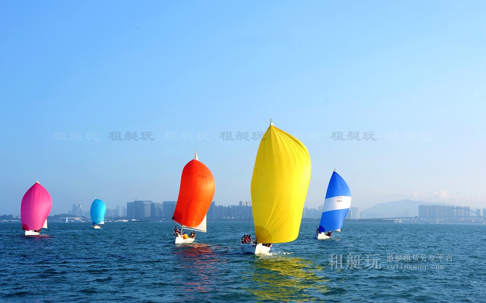 廈門 五緣灣帆船港 小帆船 出海體驗